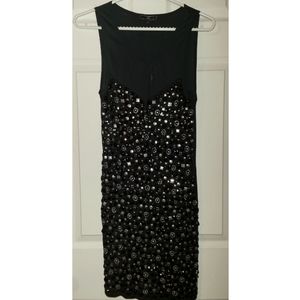 River Island. Long Sleeveless Heavily Embelished Beaded Top. Excellent Condition